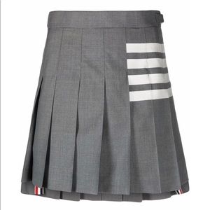 Thom Browne 4-bar skirt 100% wool size 42 NWT
